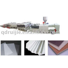 PVC panel extrusion line